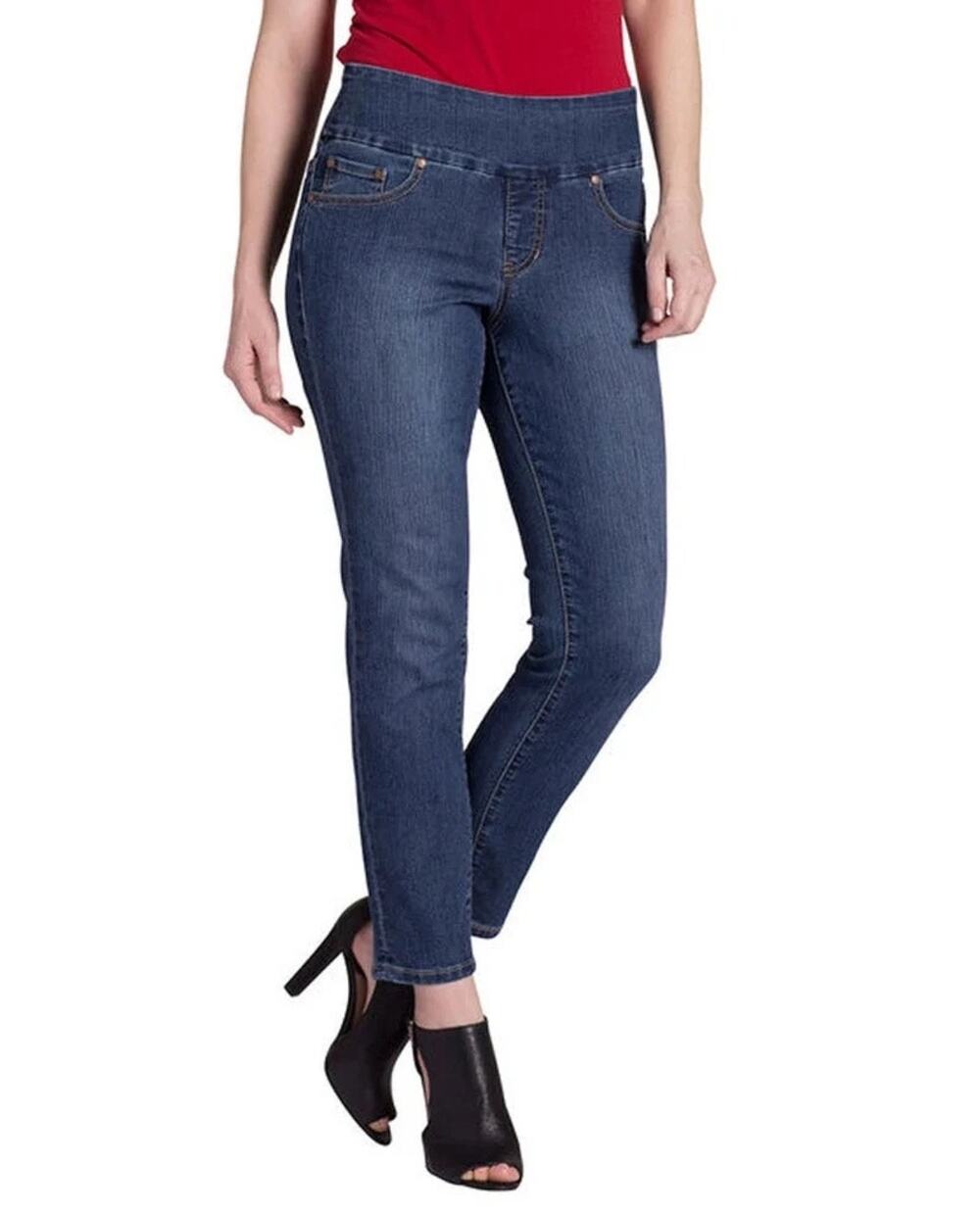 JAG Jeans Amelia Slim Ankle Jeans Women’s Size 10 Pull On Stretch Straight Leg